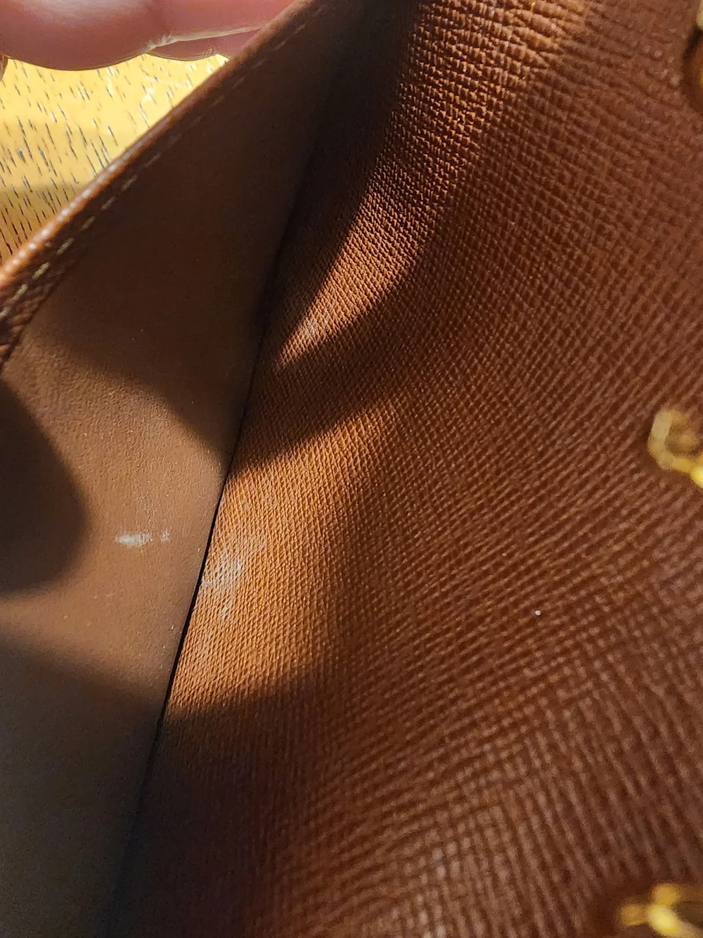 Louis Vuitton Monogram Organizer in Brown and Gold-tone PM SIZE